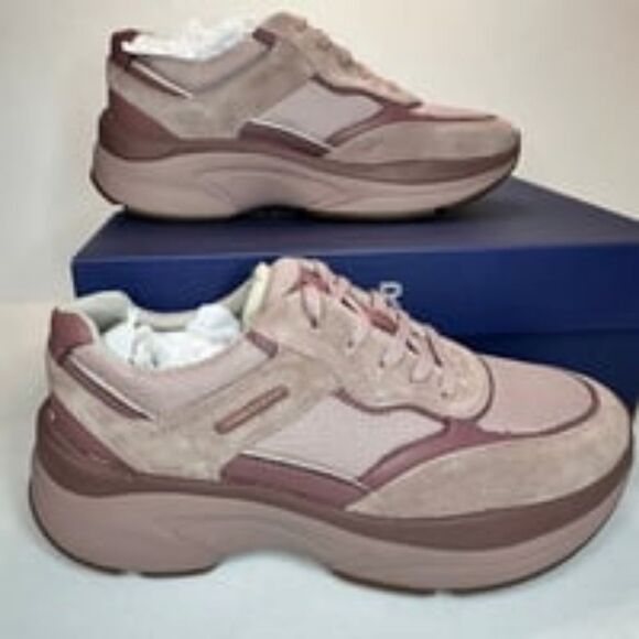 Stylish Pink Sneakers Rockport brand  Nib size 9 - Picture 1 of 10